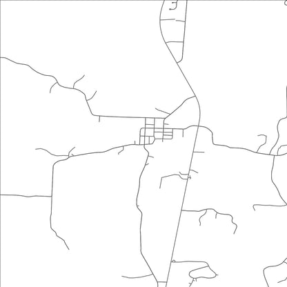 ROAD MAP OF VINCENT, OHIO BY MAPBAKES