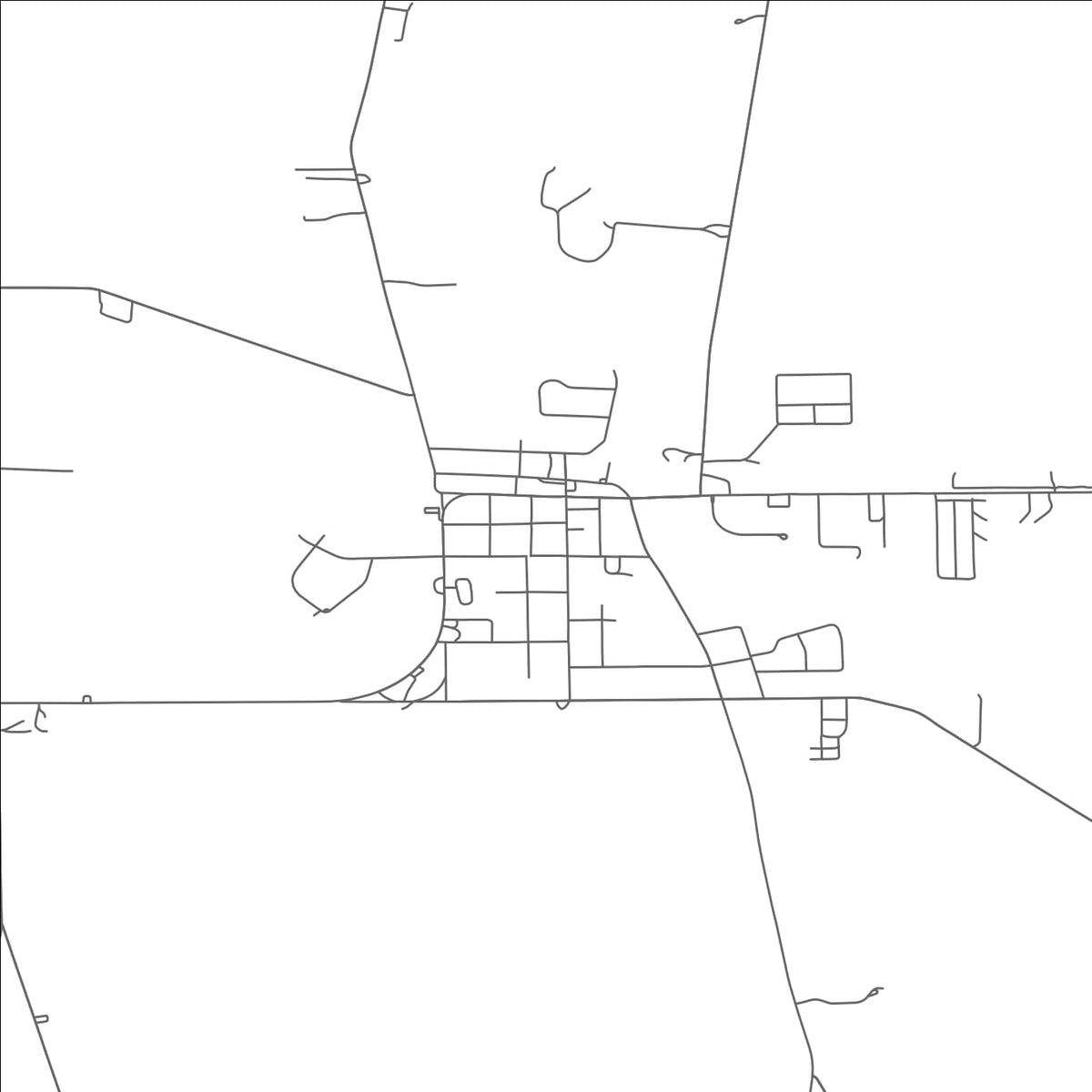 ROAD MAP OF WAKEMAN, OHIO BY MAPBAKES