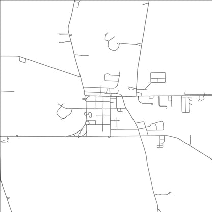 ROAD MAP OF WAKEMAN, OHIO BY MAPBAKES