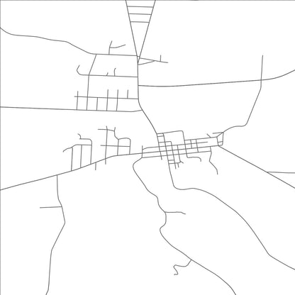 ROAD MAP OF WAYNESBURG, OHIO BY MAPBAKES