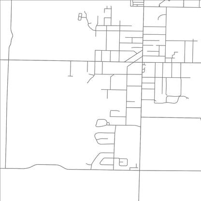 ROAD MAP OF WELLINGTON, OHIO BY MAPBAKES