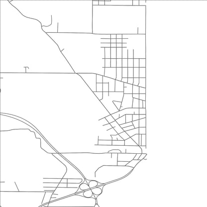 ROAD MAP OF WEST HILL, OHIO BY MAPBAKES