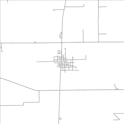 ROAD MAP OF WEST MANCHESTER, OHIO BY MAPBAKES