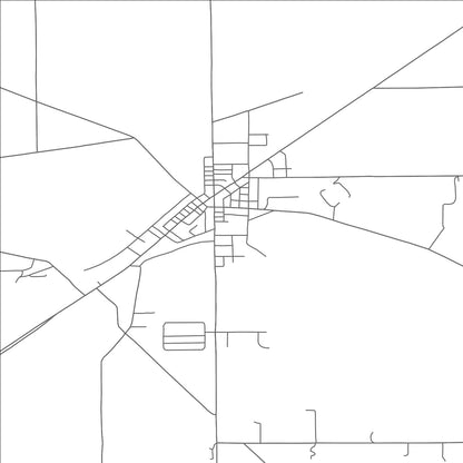 ROAD MAP OF WEST SALEM, OHIO BY MAPBAKES