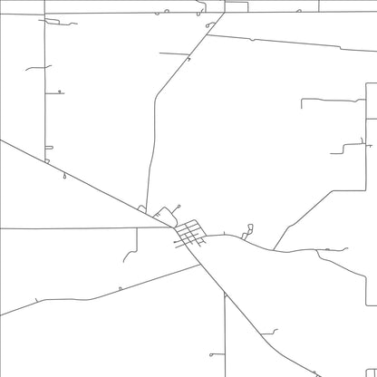 ROAD MAP OF WESTMINSTER, OHIO BY MAPBAKES