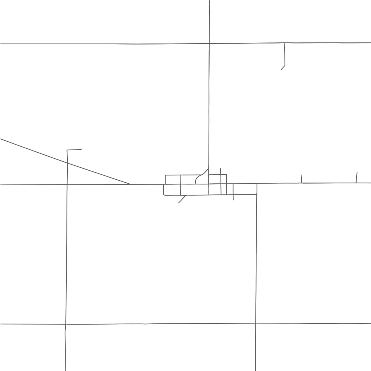 ROAD MAP OF WHARTON, OHIO BY MAPBAKES