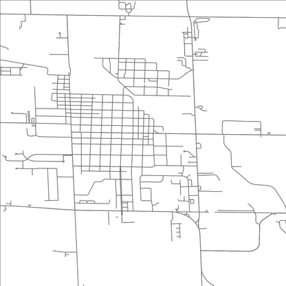 ROAD MAP OF WILLARD, OHIO BY MAPBAKES