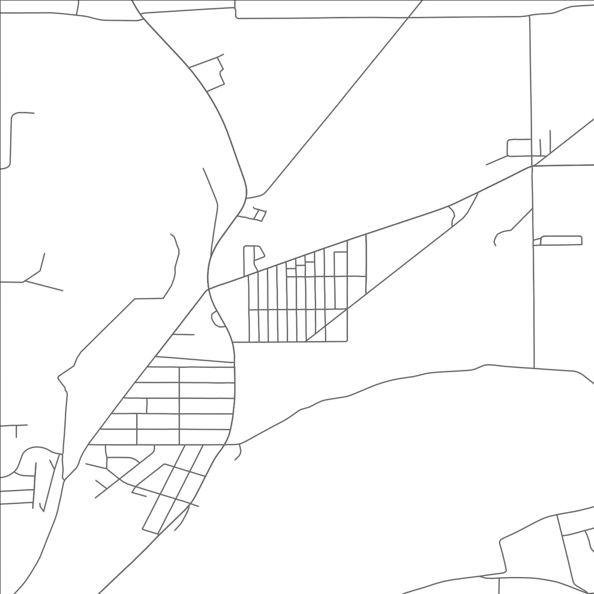 ROAD MAP OF WILLIAMSDALE, OHIO BY MAPBAKES
