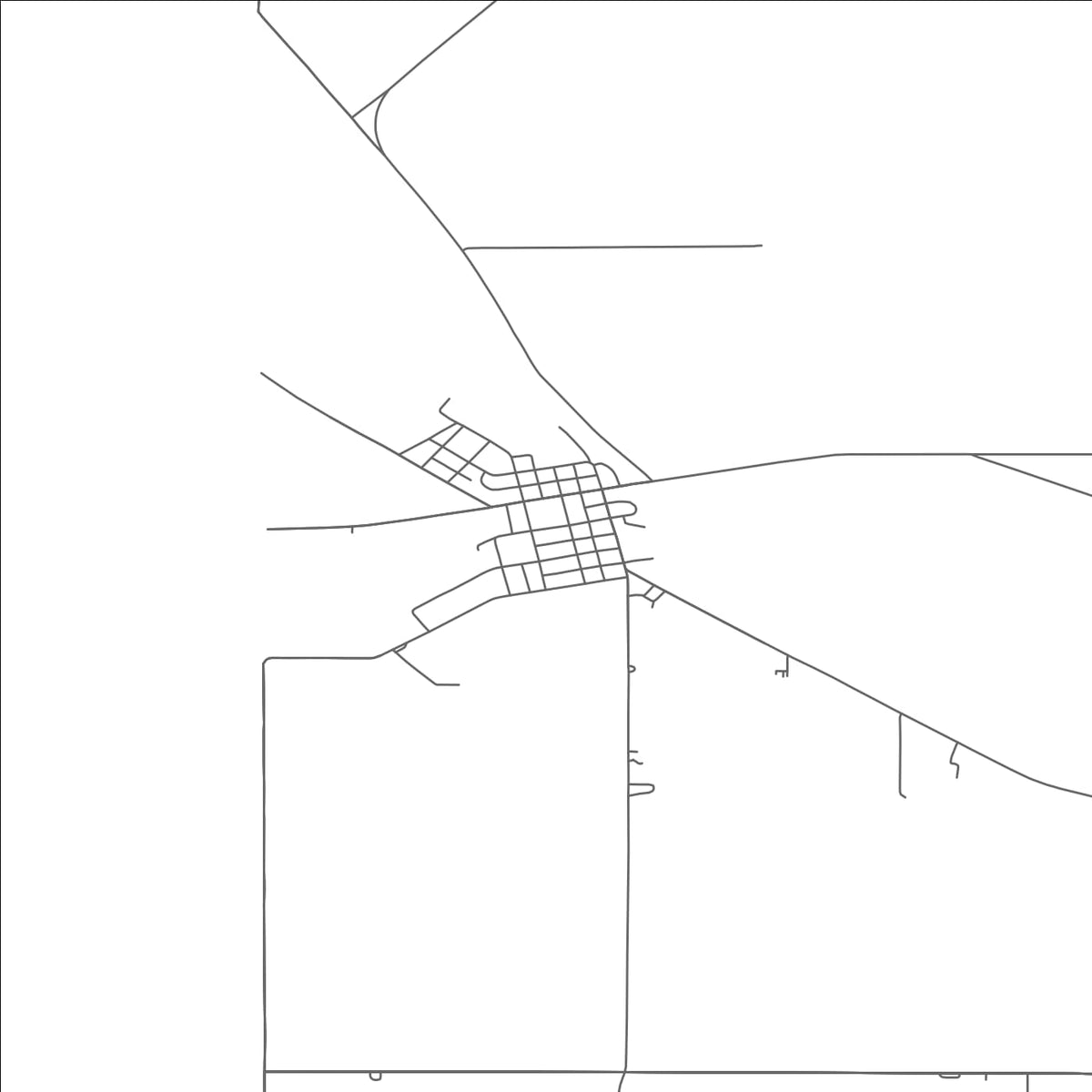 ROAD MAP OF WILLSHIRE, OHIO BY MAPBAKES