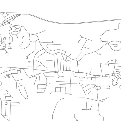 ROAD MAP OF WINTERSVILLE, OHIO BY MAPBAKES