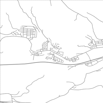 ROAD MAP OF WOLFHURST, OHIO BY MAPBAKES