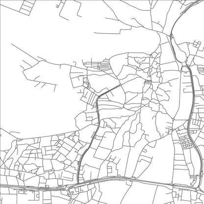 ROAD MAP OF `IBRI, OMAN BY MAPBAKES