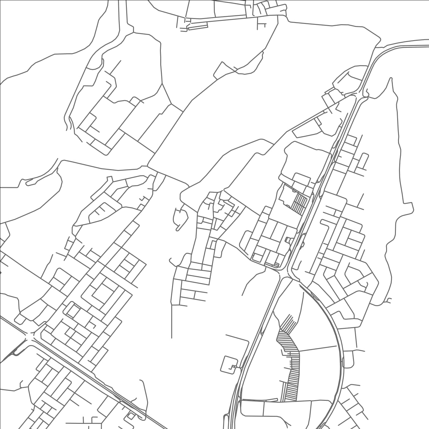 ROAD MAP OF AL `AMIRAT, OMAN BY MAPBAKES