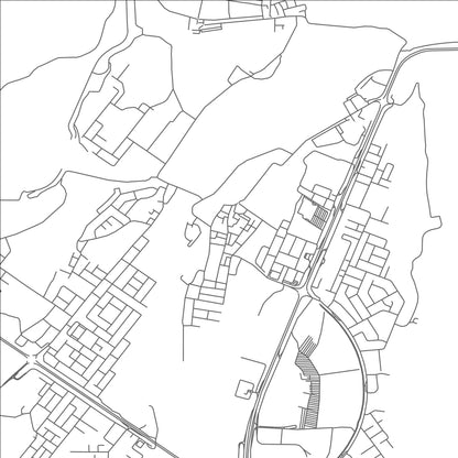 ROAD MAP OF AL `AMIRAT, OMAN BY MAPBAKES