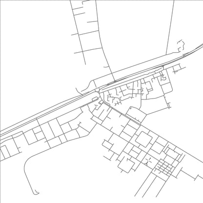 ROAD MAP OF HAYMA', OMAN BY MAPBAKES