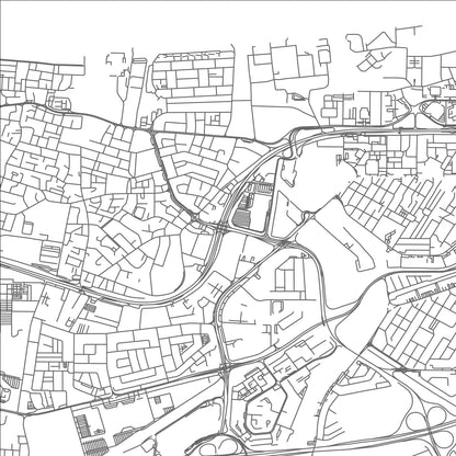 ROAD MAP OF MASQAT, OMAN BY MAPBAKES