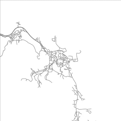 ROAD MAP OF MUSCAT, OMAN BY MAPBAKES