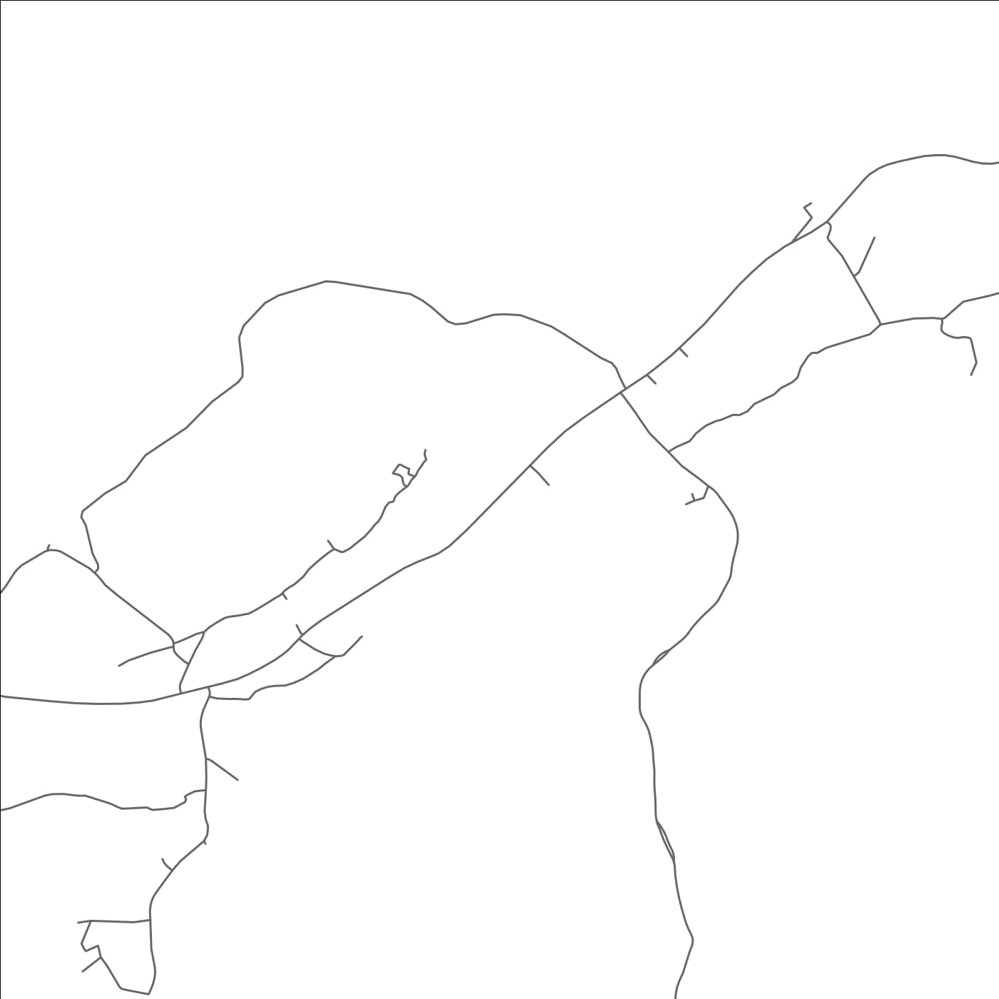 ROAD MAP OF SAMA'IL, OMAN BY MAPBAKES