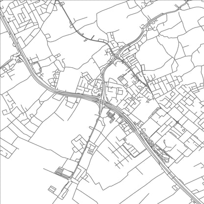 ROAD MAP OF SUHAR, OMAN BY MAPBAKES