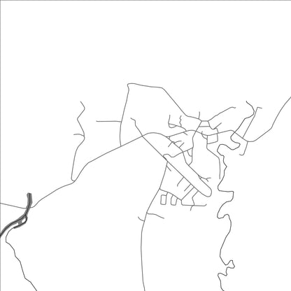 ROAD MAP OF NAMATANAI, PAPUA NEW GUINEA BY MAPBAKES