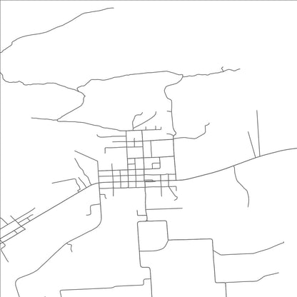 ROAD MAP OF AARONSBURG, PENNSYLVANIA BY MAPBAKES