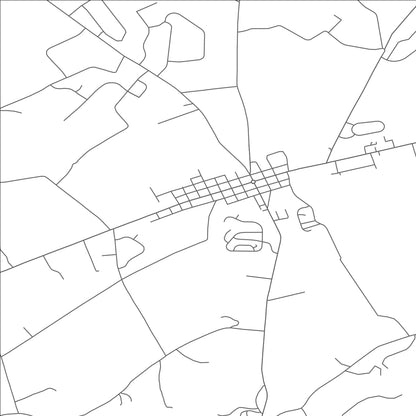 ROAD MAP OF ABBOTTSTOWN, PENNSYLVANIA BY MAPBAKES