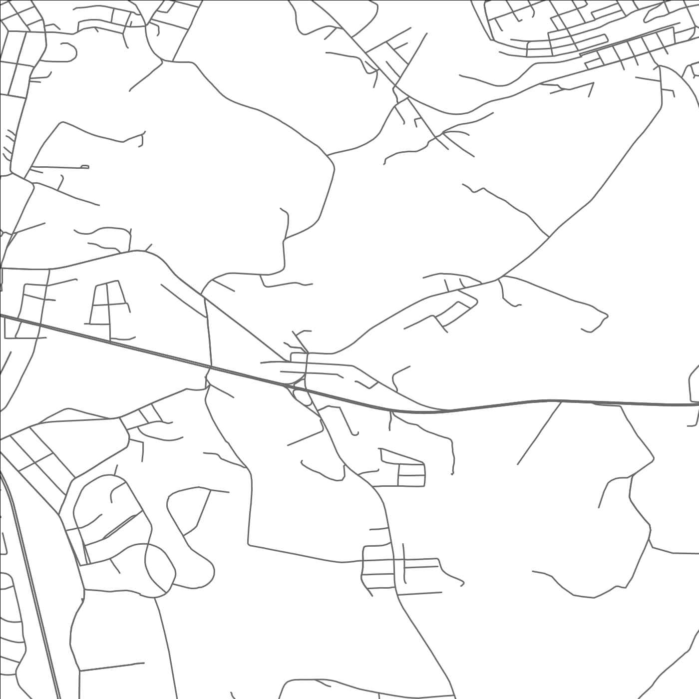 ROAD MAP OF ADAMSBURG, PENNSYLVANIA BY MAPBAKES