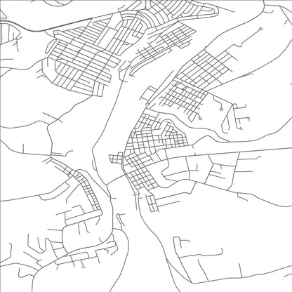 ROAD MAP OF APOLLO, PENNSYLVANIA BY MAPBAKES