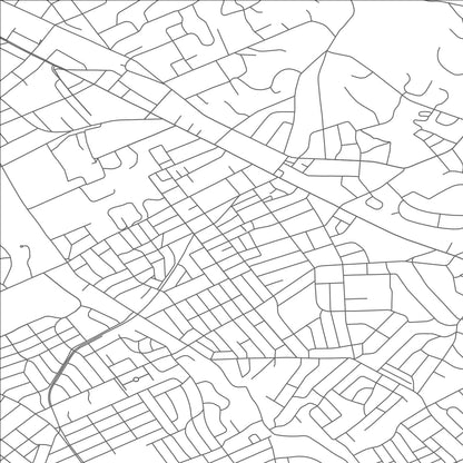 ROAD MAP OF ARDMORE, PENNSYLVANIA BY MAPBAKES