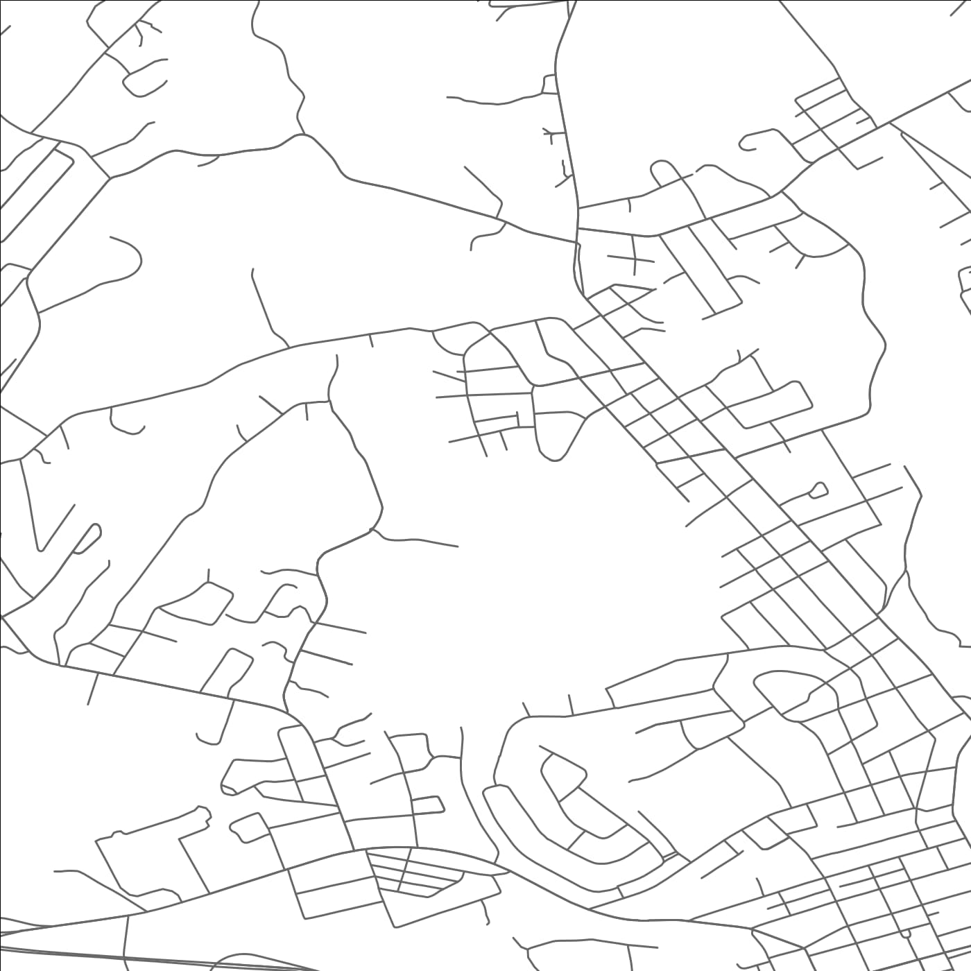 ROAD MAP OF ARLINGTON HEIGHTS, PENNSYLVANIA BY MAPBAKES