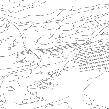 ROAD MAP OF ATLAS, PENNSYLVANIA BY MAPBAKES