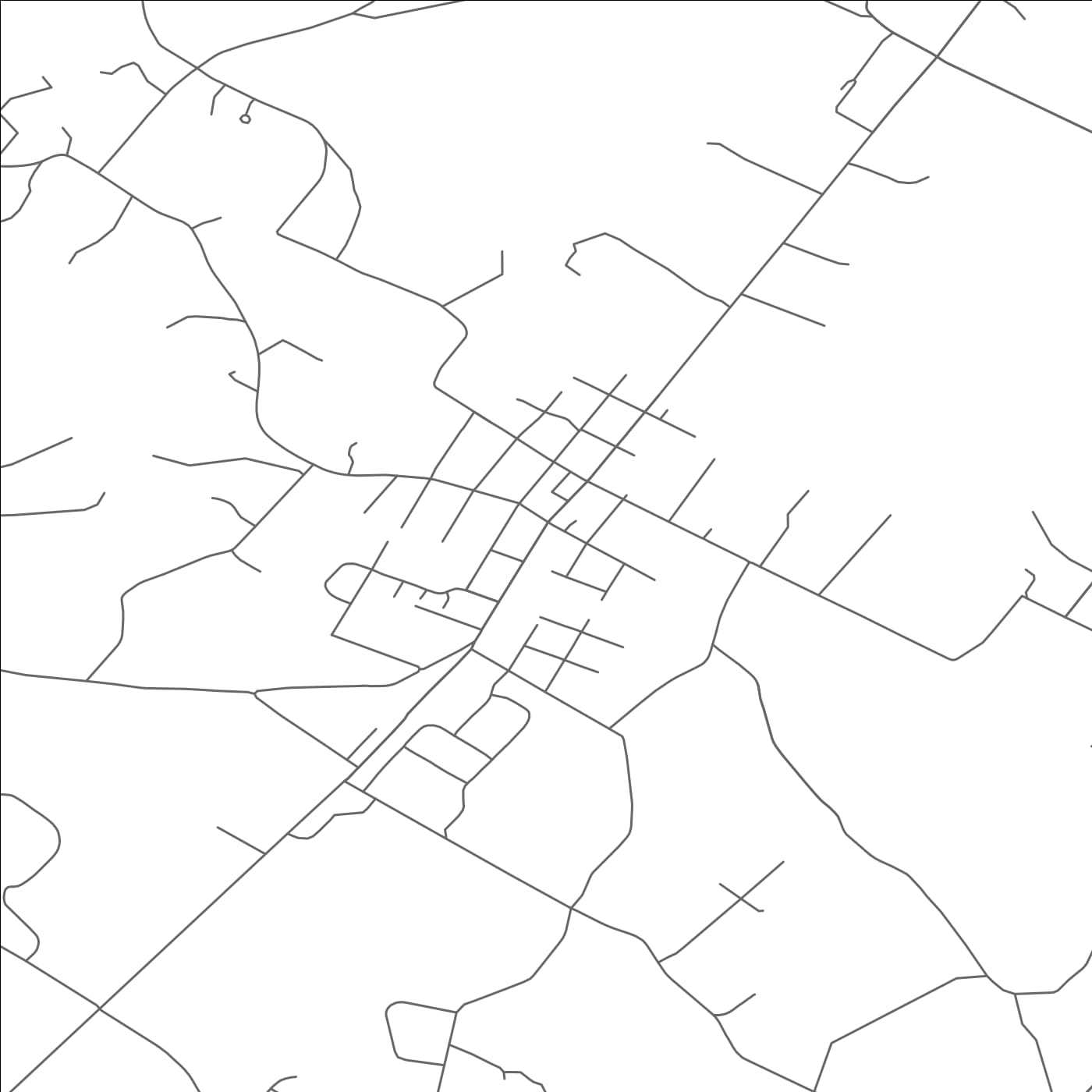 ROAD MAP OF BALLY, PENNSYLVANIA BY MAPBAKES