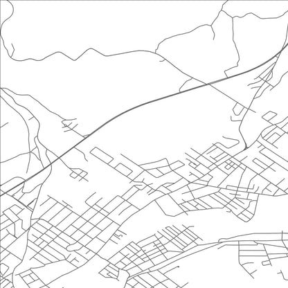 ROAD MAP OF BLAKELY, PENNSYLVANIA BY MAPBAKES