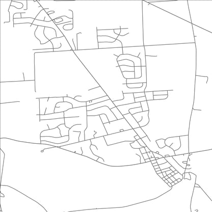 ROAD MAP OF BOILING SPRINGS, PENNSYLVANIA BY MAPBAKES