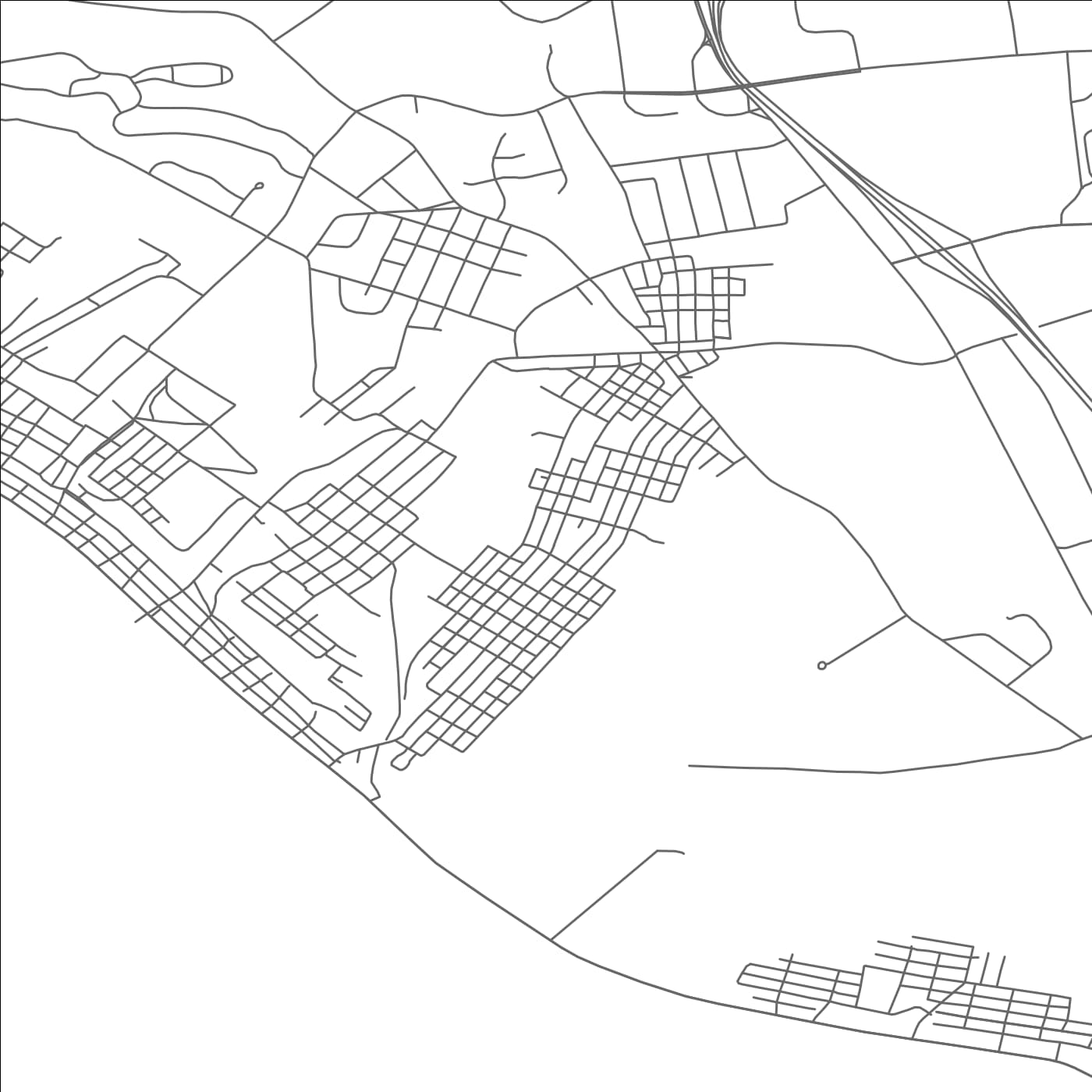 ROAD MAP OF BRESSLER, PENNSYLVANIA BY MAPBAKES