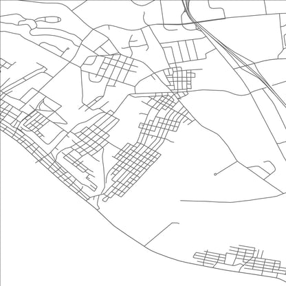 ROAD MAP OF BRESSLER, PENNSYLVANIA BY MAPBAKES