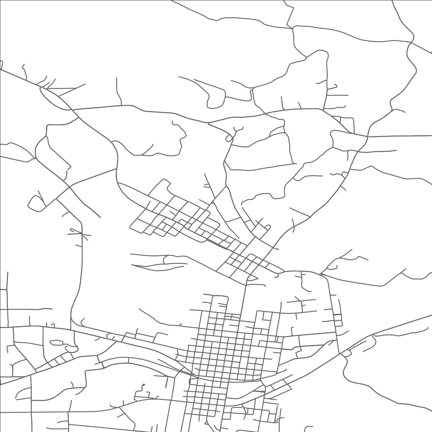 ROAD MAP OF BRISBIN, PENNSYLVANIA BY MAPBAKES