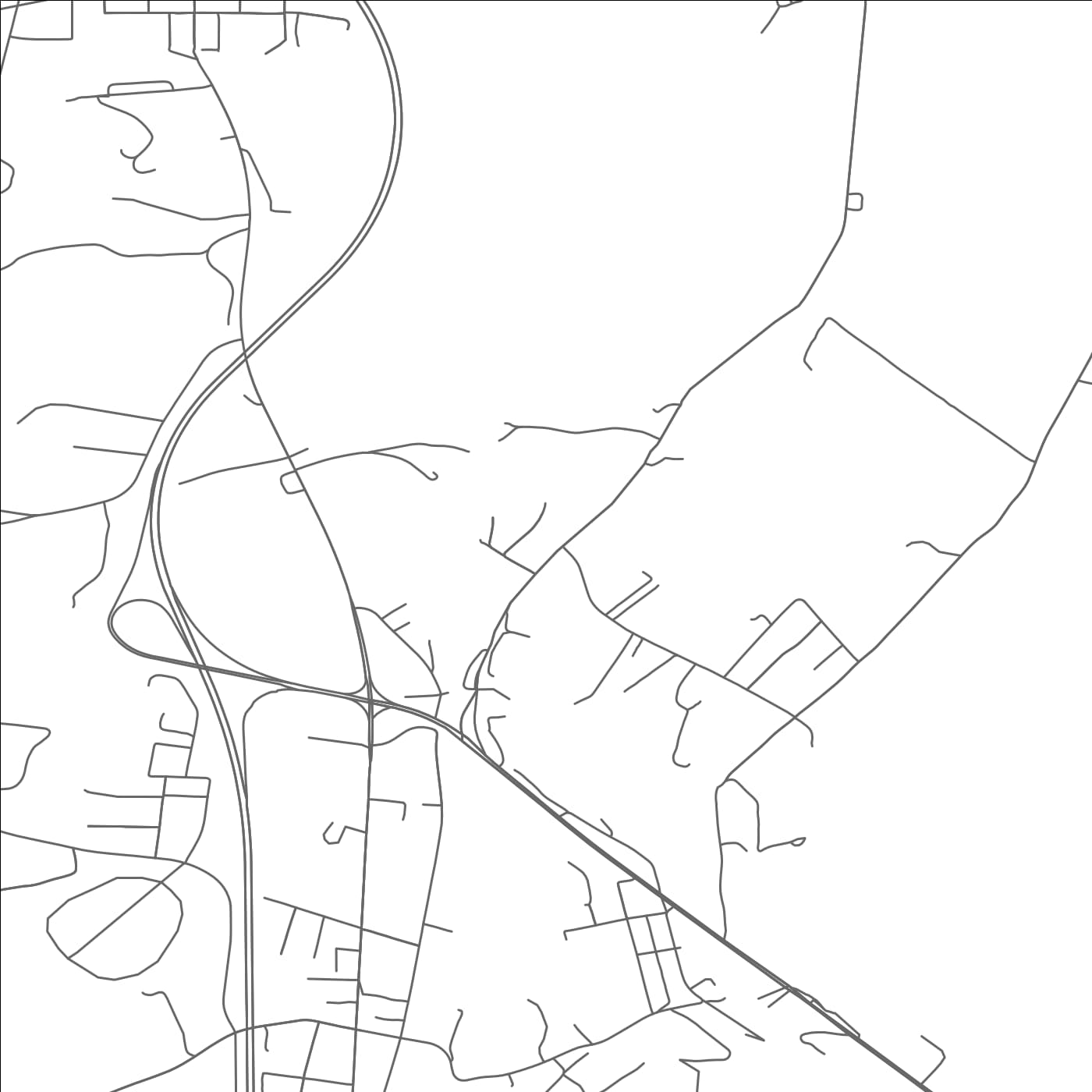 ROAD MAP OF BROOKS MILL, PENNSYLVANIA BY MAPBAKES