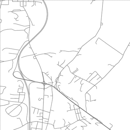 ROAD MAP OF BROOKS MILL, PENNSYLVANIA BY MAPBAKES