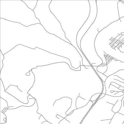 ROAD MAP OF CALIFORNIA, PENNSYLVANIA BY MAPBAKES