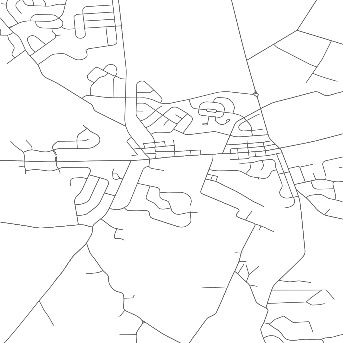 ROAD MAP OF CAMPBELLTOWN, PENNSYLVANIA BY MAPBAKES