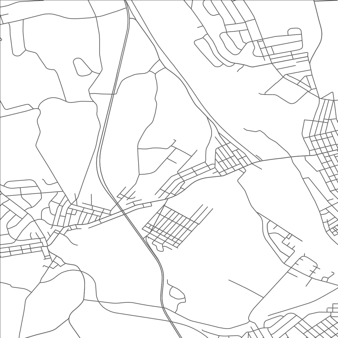 ROAD MAP OF CEMENTON, PENNSYLVANIA BY MAPBAKES