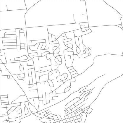 ROAD MAP OF CHESNUT HILL, PENNSYLVANIA BY MAPBAKES