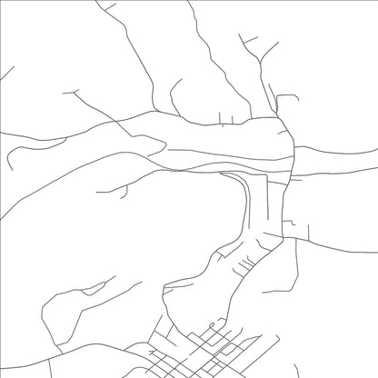 ROAD MAP OF CLARENCE, PENNSYLVANIA BY MAPBAKES