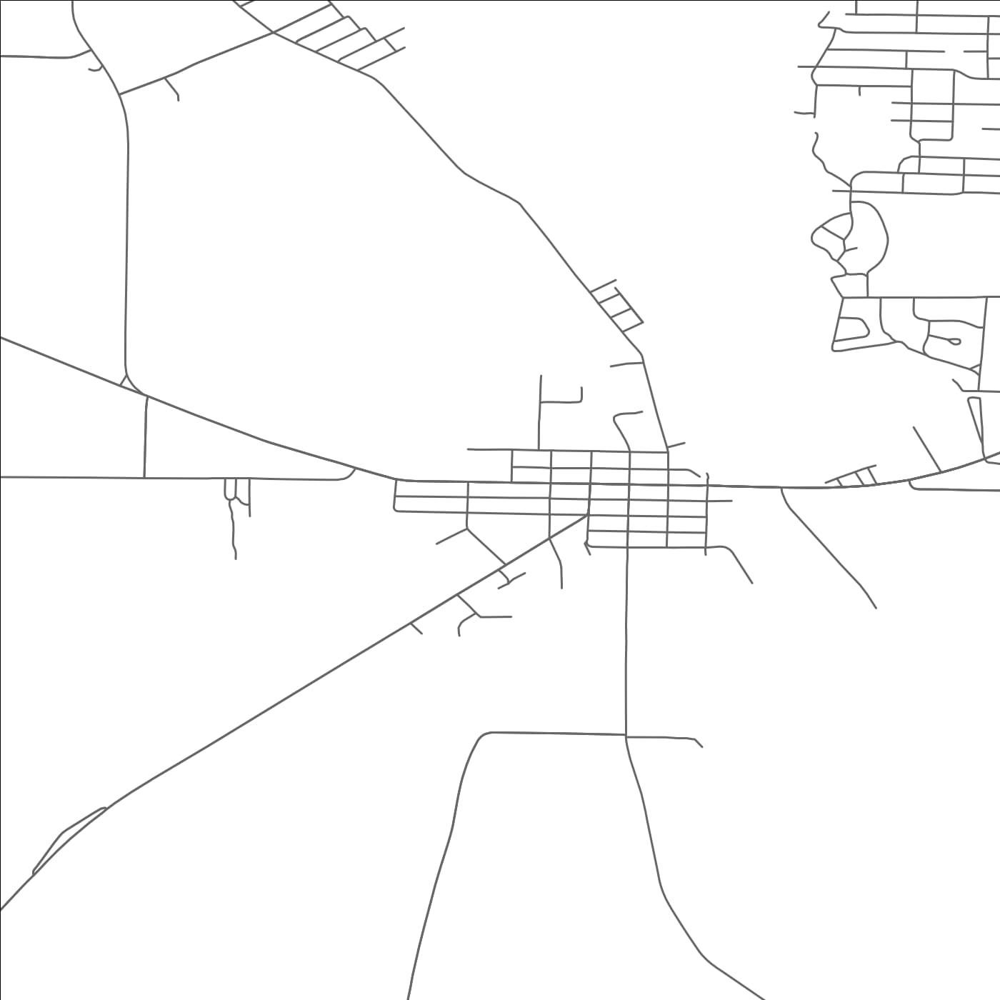 ROAD MAP OF CONNEAUT LAKE, PENNSYLVANIA BY MAPBAKES