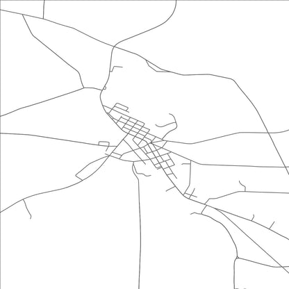 ROAD MAP OF CONNEAUTVILLE, PENNSYLVANIA BY MAPBAKES