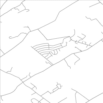 ROAD MAP OF CONTINENTAL COURTS, PENNSYLVANIA BY MAPBAKES