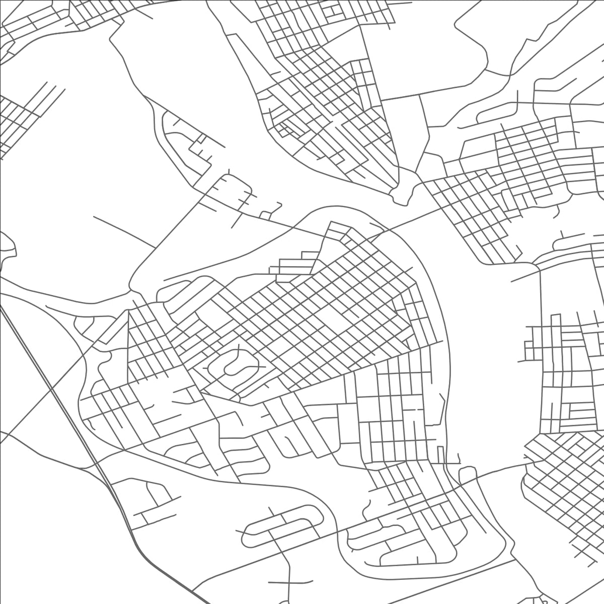 ROAD MAP OF COPLAY, PENNSYLVANIA BY MAPBAKES