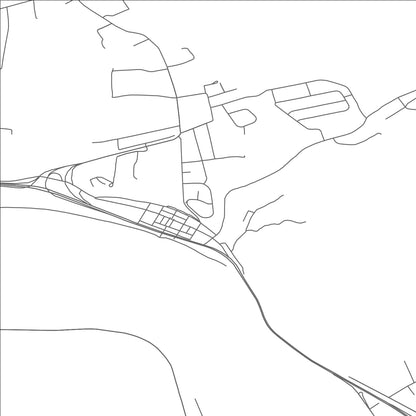 ROAD MAP OF DAUPHIN, PENNSYLVANIA BY MAPBAKES