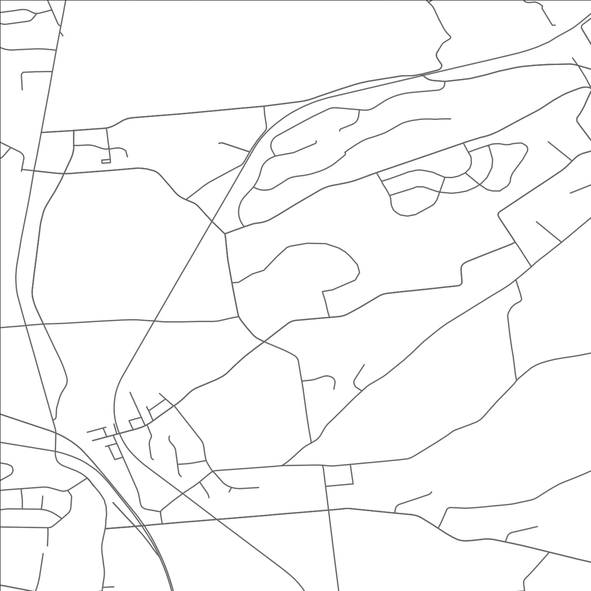 ROAD MAP OF DESALES UNIVERSITY, PENNSYLVANIA BY MAPBAKES